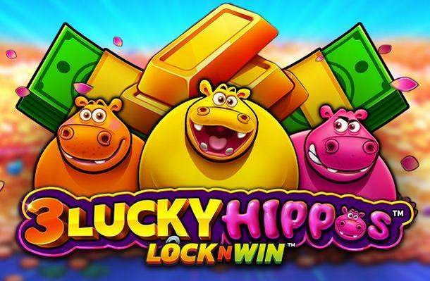 3 Lucky Hippos Lock and Win Slot – Games Global
